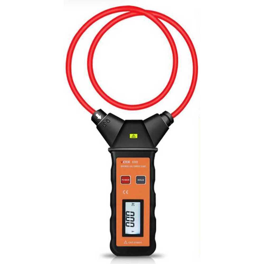 전류 측정기 클램프 테스터 휴대용 디지털 멀티미터 VC690A (AC 0.1A-10000A) - 상세 이미지 2