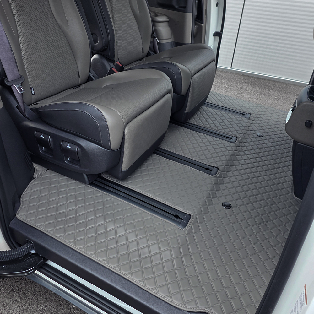 카니발 4세대 (21-26년식) 청소가 쉬운 모노륨 매트 7인승 풀세트 제품 이미지