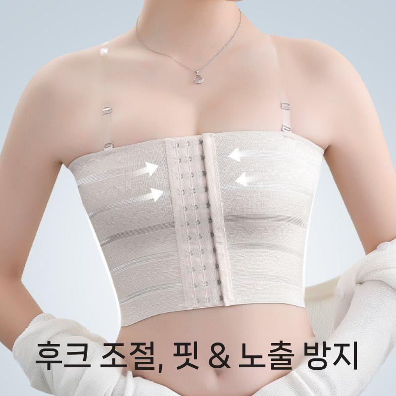 흉곽코르셋 다이어트복대 뱃살 프리미엄 복대 코르셋 블랙 스트랩 M (35-47.5kg) - 상세 이미지 4