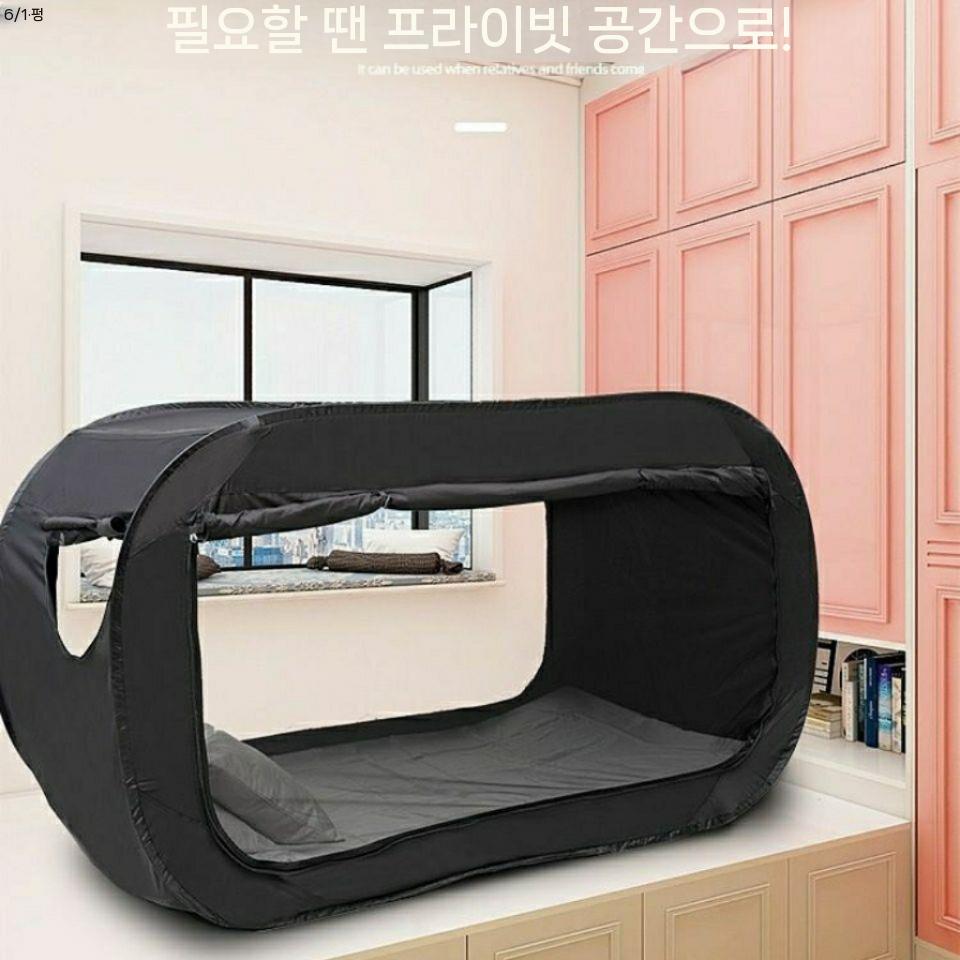 캠핑 야외 여행 접이식 난방텐트 휴대용 침대 그레이 차박용 4KG 190 x 100 x 120 - 상세 이미지 3