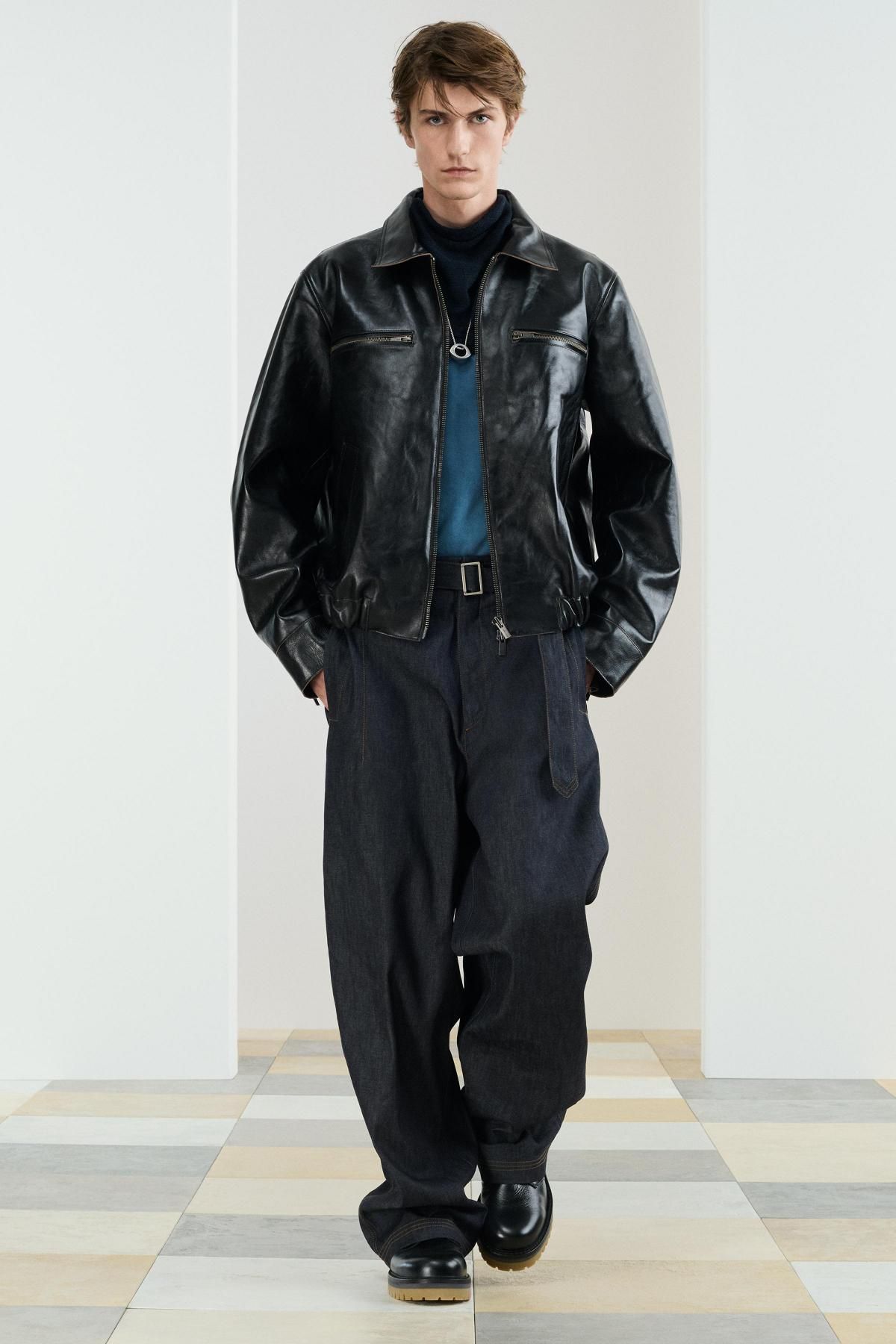 자라 글로시 레더 테크니컬 라이더 재킷 5479/702 BLACK / BROWN - 상세 이미지 2