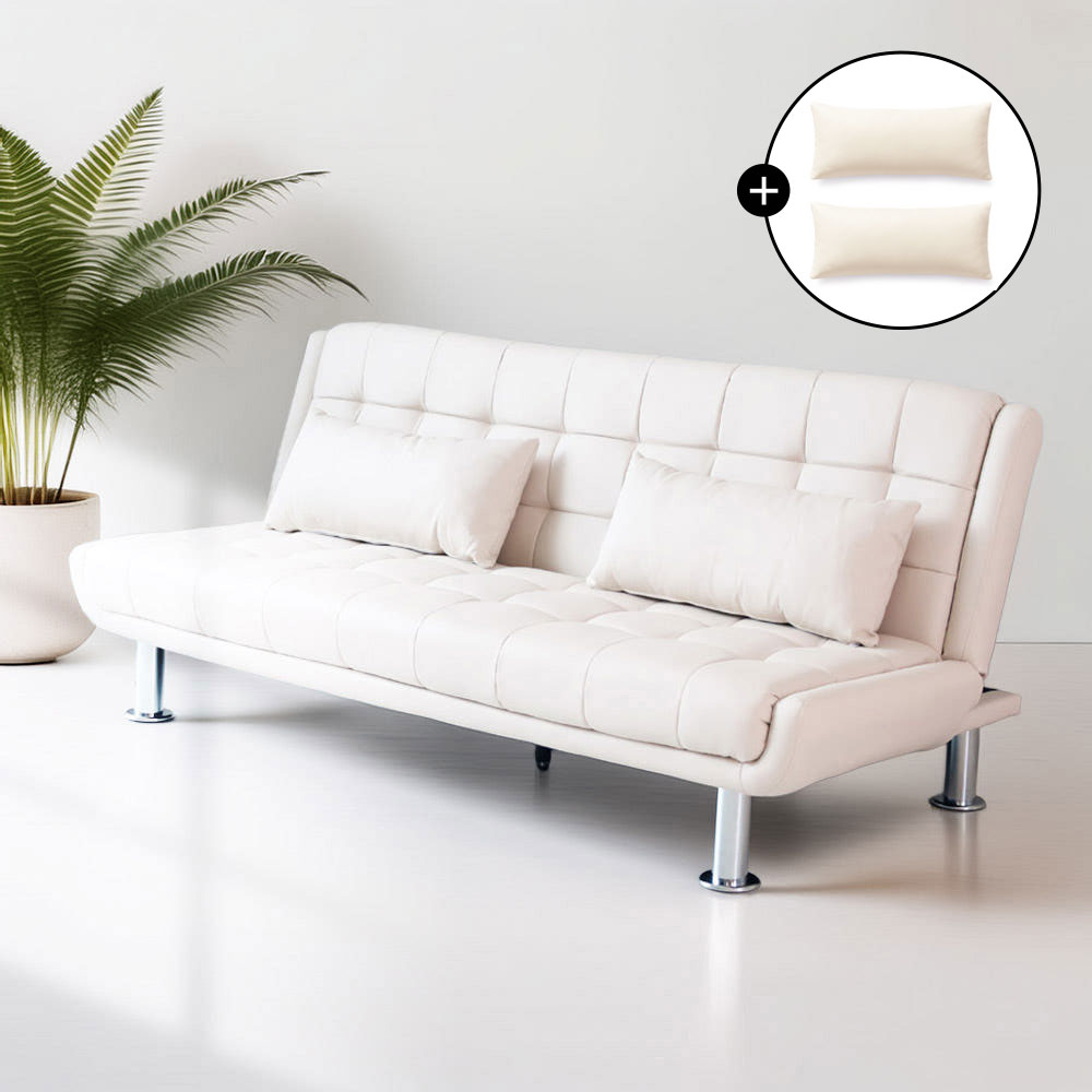 일루일루 온기 소파베드 3단 각도조절 폴딩형 침대 겸용 생활방수 패브릭 원룸 신혼 자취 3인용