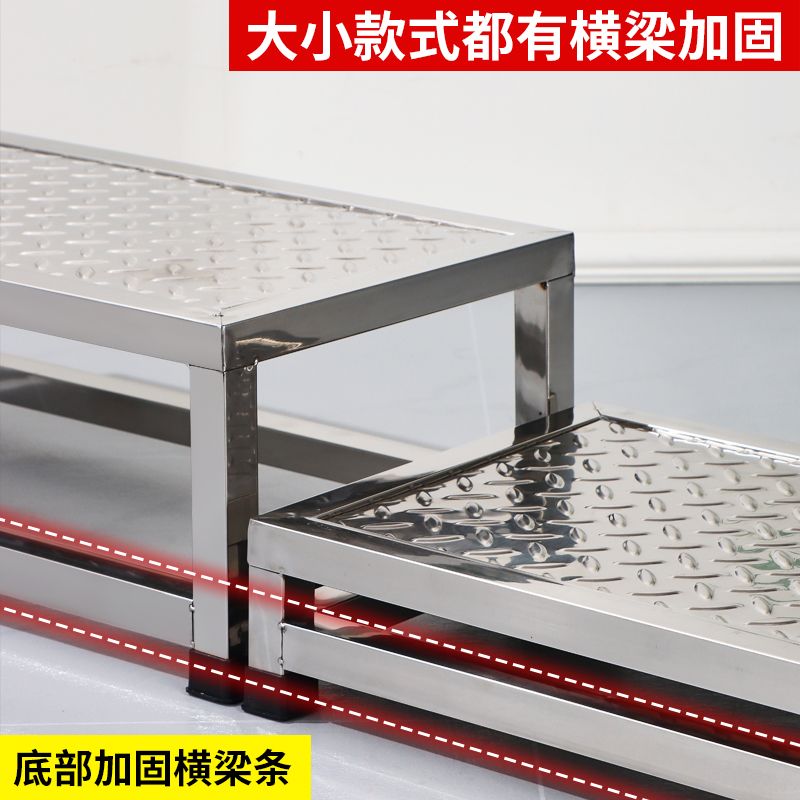 스텐 발판 단차 도배 공장 화물차 단층 그레이 논슬립 소형 40x30x10cm - 상세 이미지 5