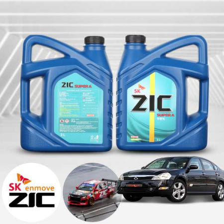 르노 SM5(05~10) 2.0(06~07) ZIC 지크 SUPER A 부동액 3L 1병 냉각수 자동차 엔진부동액 녹방지 고성능 EG 쿨런트