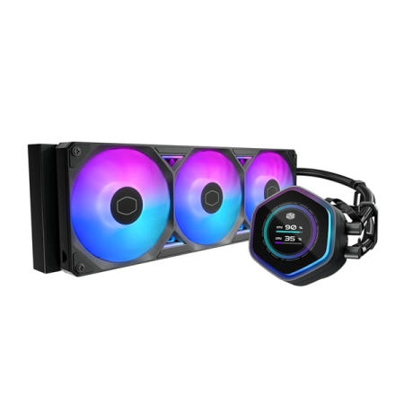 쿨러마스터 MASTERLIQUID 360 ATMOS II LCD (블랙)