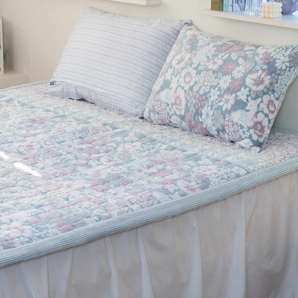 극세사 카페트 거실 누빔 겨울 패드 코트니 115x200