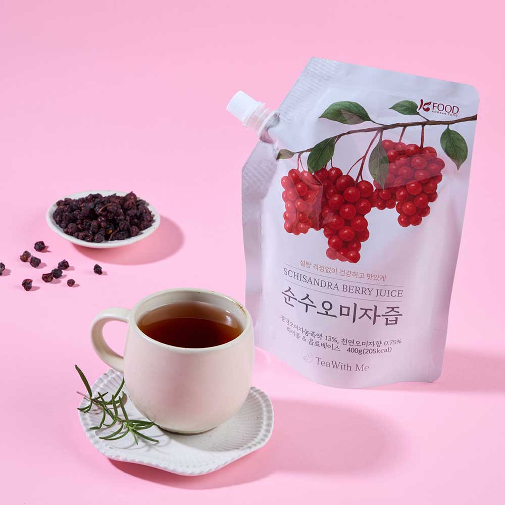 저당 무설탕 순수오미자즙 문경 오미자청 티위드미 400g, 1개 이미지 2