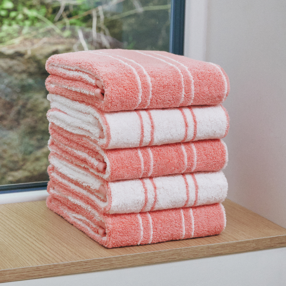 어메니티타올 선염 타올 200g 10장 40수 코마사 데이즈 욕실 집들이 신혼 자취 수건