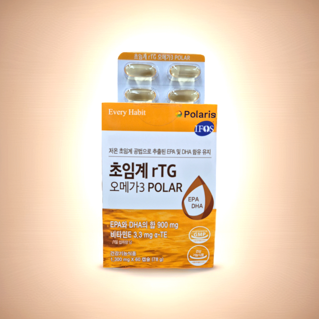 에브리해빗 폴라리스사 초임계 알티지 오메가3 POLAR 60캡슐, 2개 이미지 6