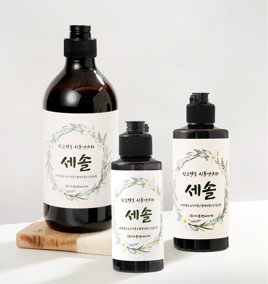 태민농자재 세솔 식물영양제 상추 무 다육이 뿌리발근 화분 화초 텃밭 퇴비 탄소발효비료 - 상품 이미지
