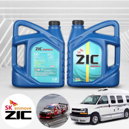 쉐보레 스타크래프트밴 ZIC 지크 SUPER A 부동액 3L 1병 냉각수 자동차 엔진부동액 녹방지 고성능 EG 쿨런트