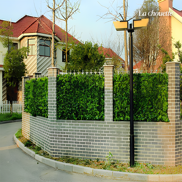 라슈에뜨 테라스 나뭇잎가림막 펜스꾸미기 사생활보호 옥상 발코니 베란다가리개 라이트그린3m