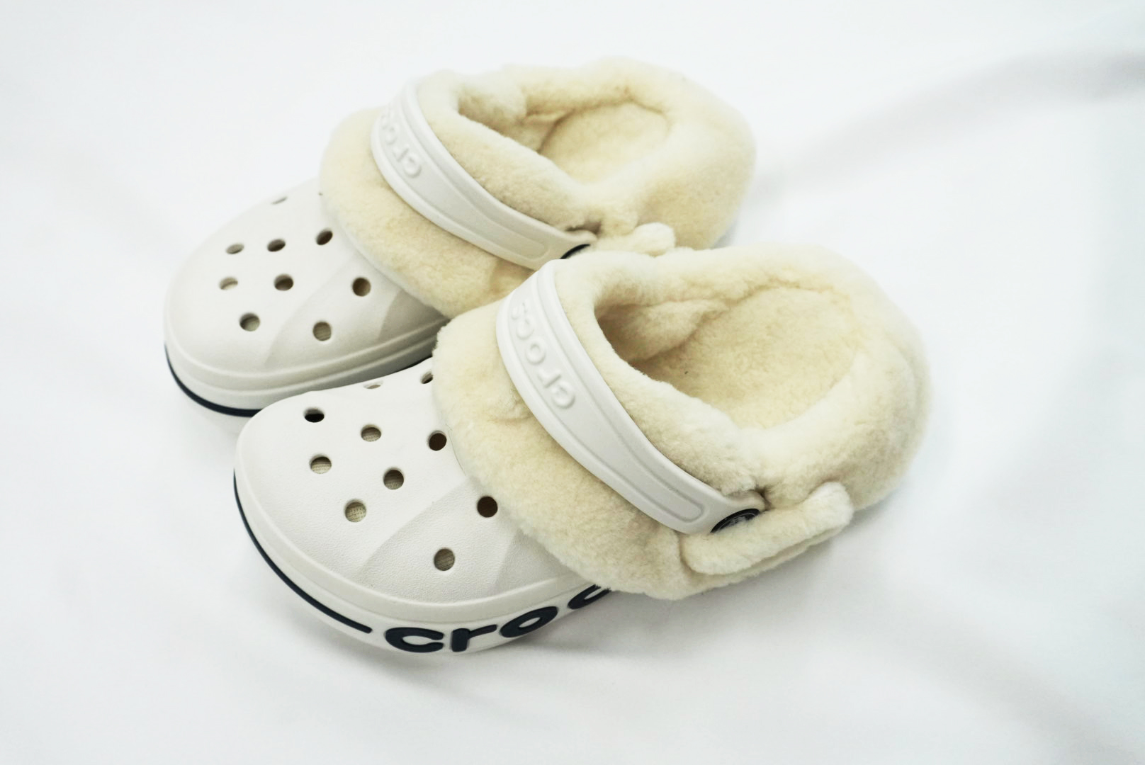 [초간편탈부착] 크룩스내피 클로그 키즈 털 안감 4세대 플리스버튼 클로그인