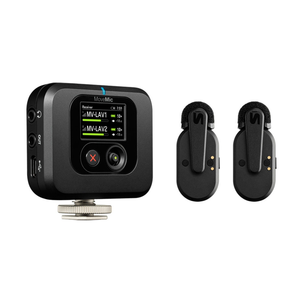 [SHURE] 슈어 MV Two Receiver Kit 2채널 무선 라발리에 무브 마이크 리시버 세트 - 상품 이미지