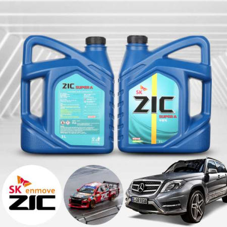 [자체제작]벤츠 GLK220 X204 CDI (OM651) ZIC 지크 SUPER A 부동액 3L 1병 냉각수 자동차 엔진부동액 녹방지 고성능 EG 쿨런트