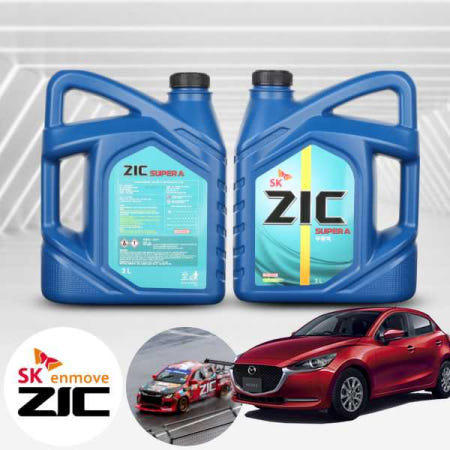 [자체제작]마쯔다2 DJ/DL(15~21) 1.5 ZIC 지크 SUPER A 부동액 3L 1병 냉각수 자동차 엔진부동액 녹방지 고성능 EG 쿨런트