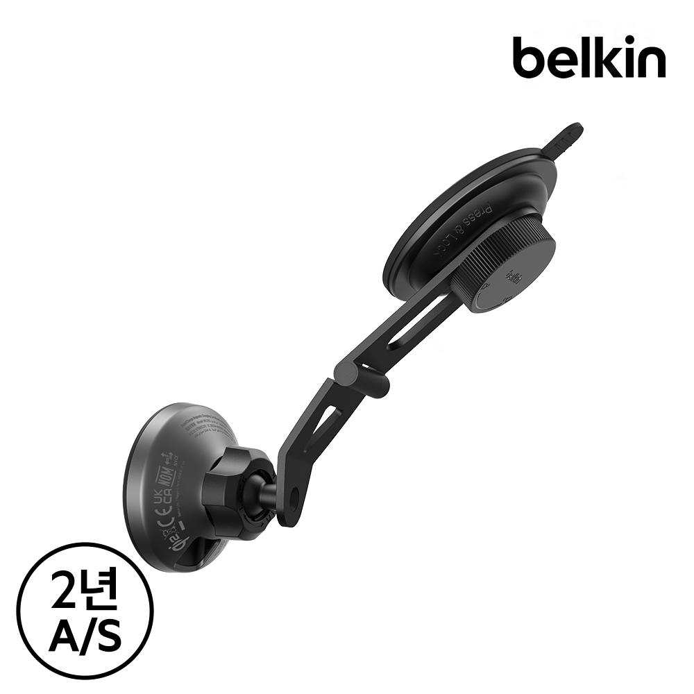 벨킨 Qi2 15W 차량용 고속 무선 충전기 전기차용 EV 마그네틱 충전 거치대 WIC013