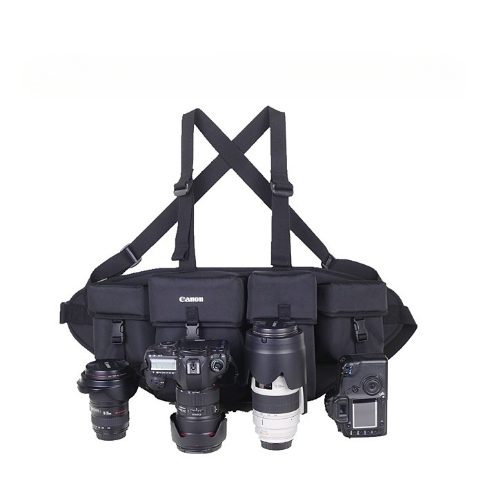 카메라 하네스 DSLR 스트랩 벨트 멜빵 촬영 조끼 사진 - 상세 이미지 2