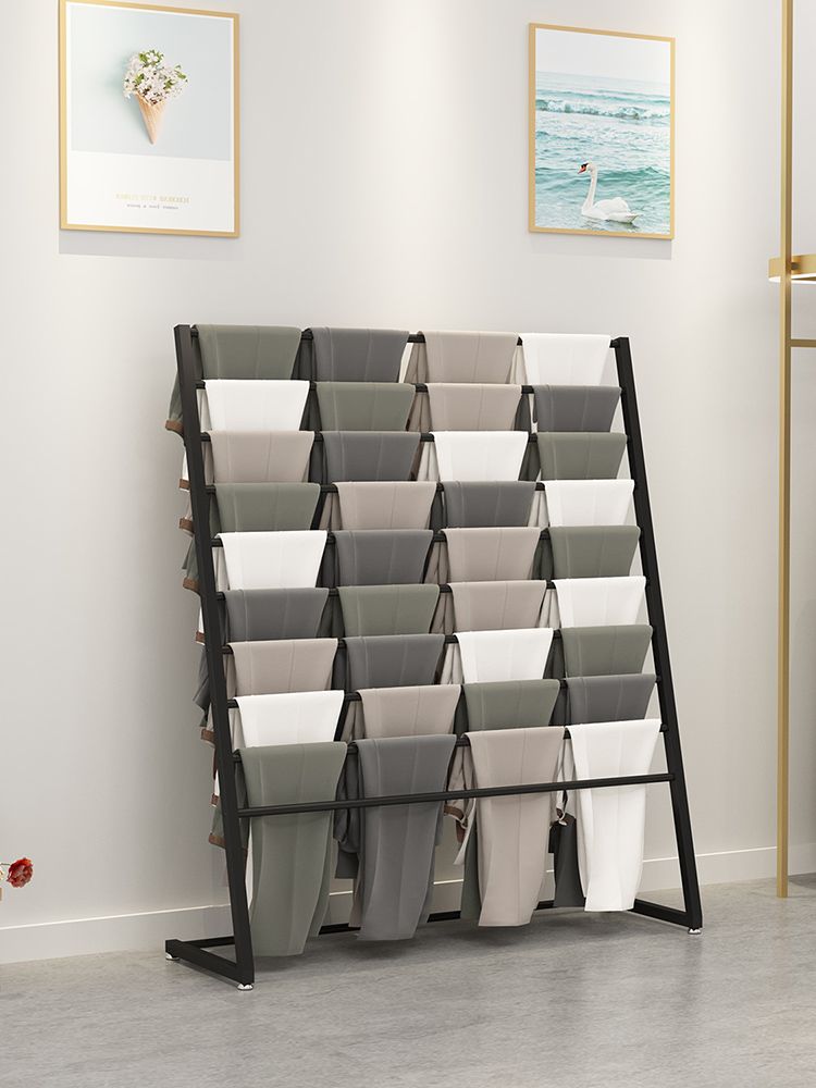 목도리 진열대 전시 다용도 악세사리 높이 매장 액세서리 60x40x145 블랙 공식 표준 이미지 6