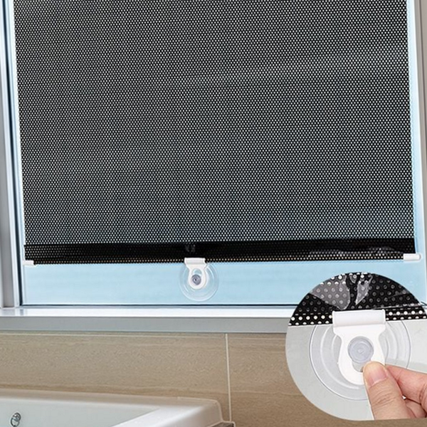 흡착식 창문 블라인드 롤업 사무실 블라인드 햇빛 암막