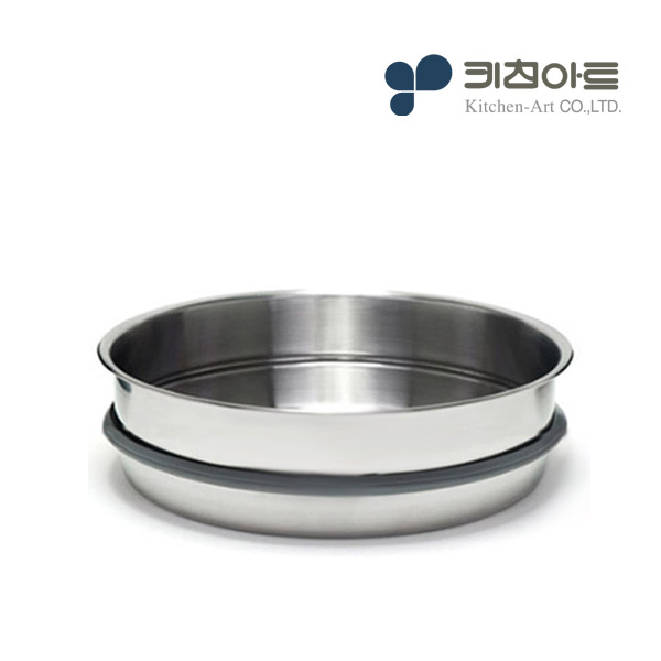 키친아트 스텐304 스티머 찜기 찜판 채반 28cm - 상품 이미지