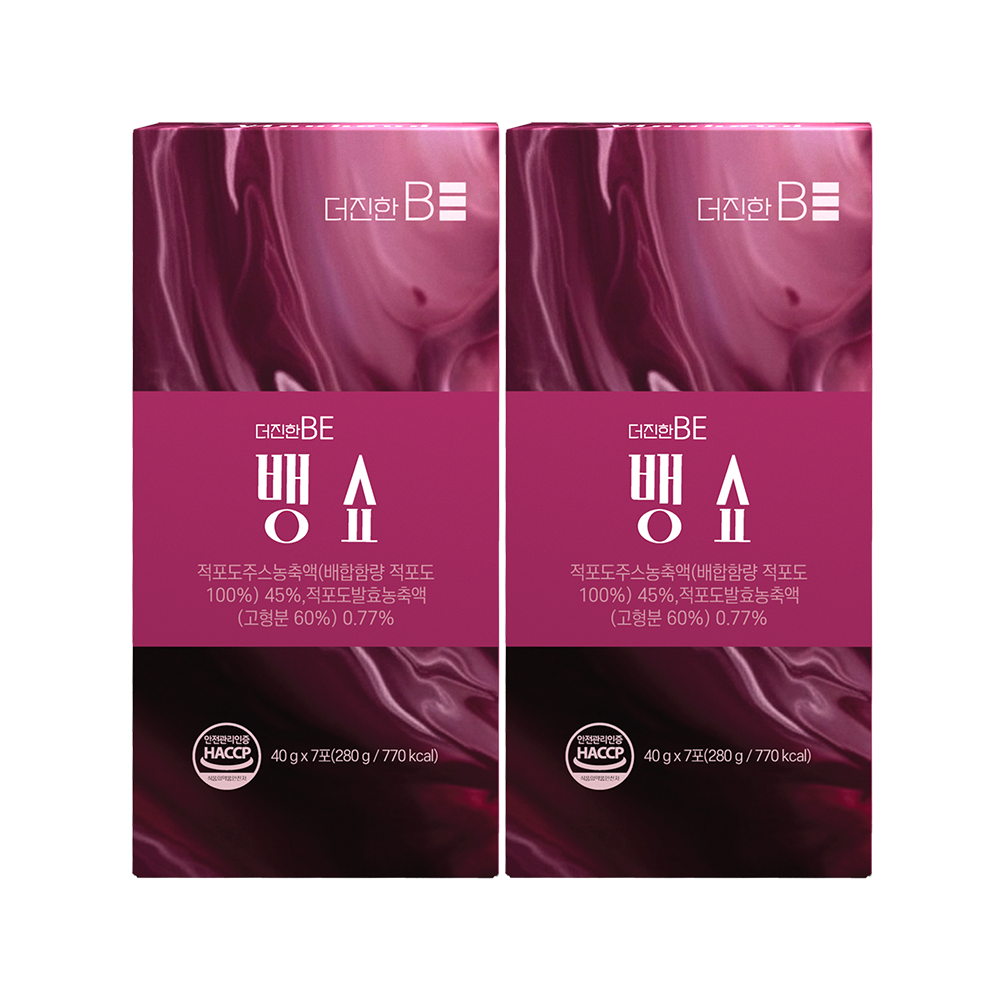 더진한BE 뱅쇼 적포도, 40g, 14개 - 상품 이미지