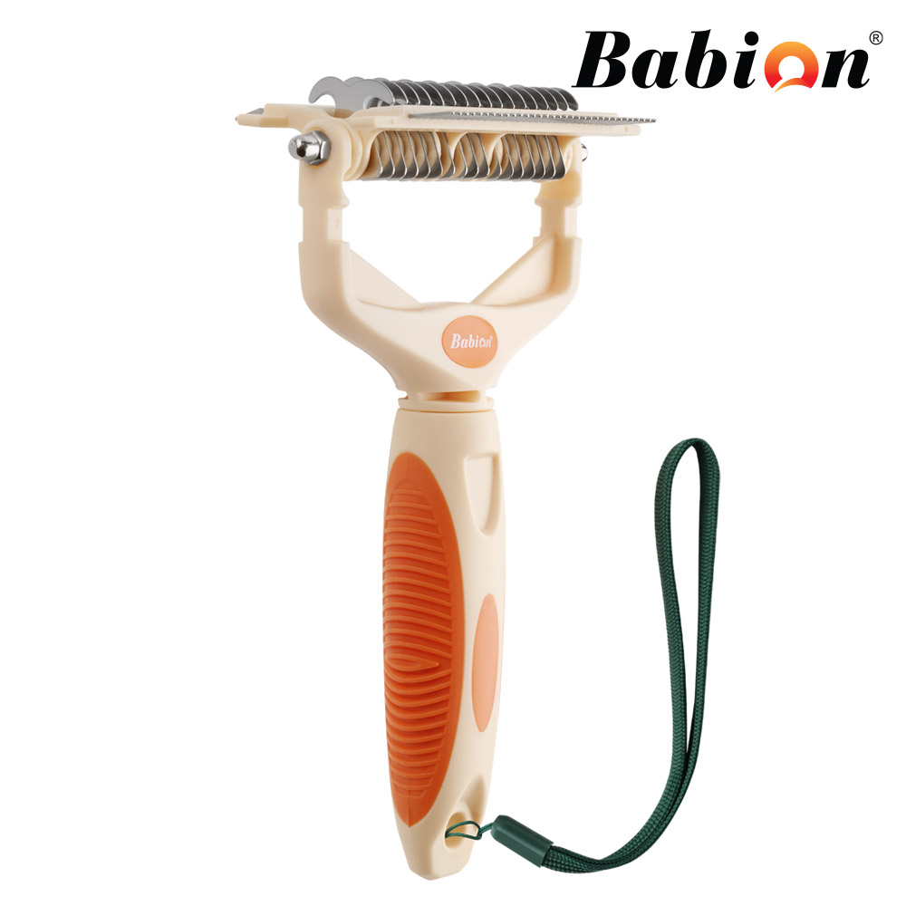 바비온 4in1 반려동물 포밍 브러쉬 104R 강아지 고양이 엉킨털 죽은털 제거 빗