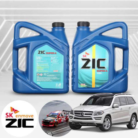 [자체제작]벤츠 GL350 X164 CDI 06~12 ZIC 지크 SUPER A 부동액 3L 1병 냉각수 자동차 엔진부동액 녹방지 고성능 EG 쿨런트