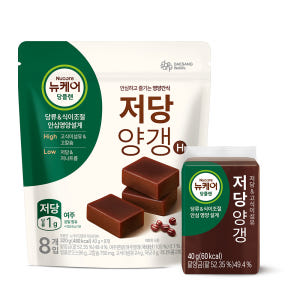 뉴케어 당플랜 저당양갱 (40g x8개입) 맛있게 먹은 솔직 후기 - 상품 이미지 1