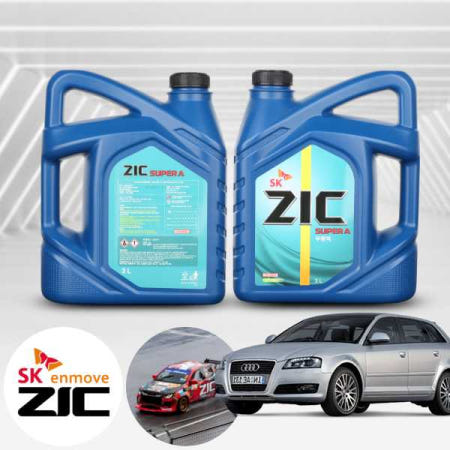 [자체제작]아우디 A3 35 TDI (CRL) ZIC 지크 SUPER A 부동액 3L 1병 냉각수 자동차 엔진부동액 녹방지 고성능 EG 쿨런트