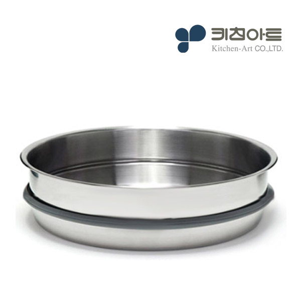 키친아트 스텐304 스티머 찜기 찜판 채반 33cm - 상품 이미지