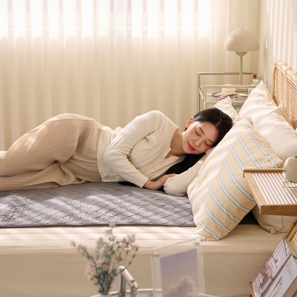 오르홈 탄소매트 전기장판 5분컷 카본 1인용 2인용 캠핑 싱글 침대 전자파 전기요