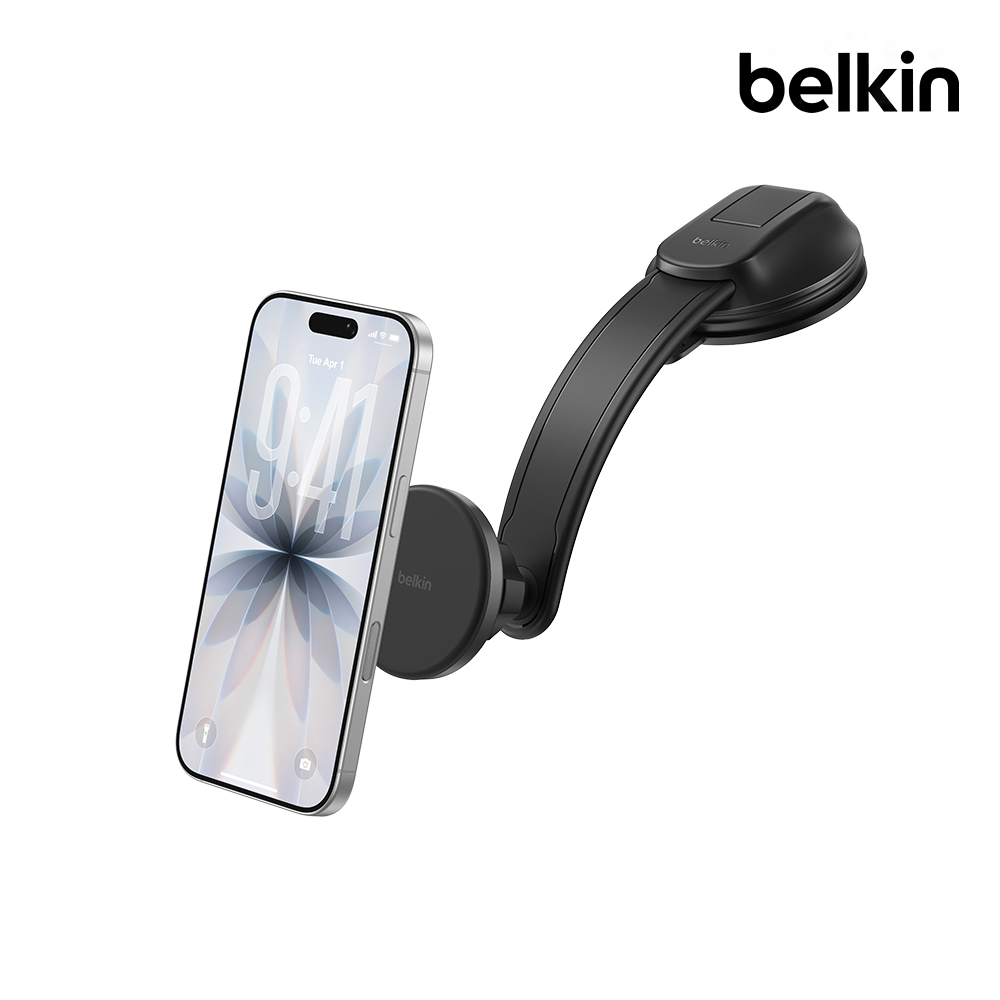 벨킨 Qi2 15W 차량용 고속 무선 충전기 대시보드 마그네틱 충전 거치대 WIC011