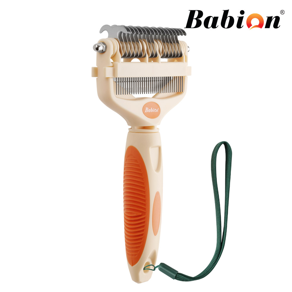 바비온 4in1 반려동물 포밍 브러쉬 104R 강아지 고양이 엉킨털 죽은털 제거 빗