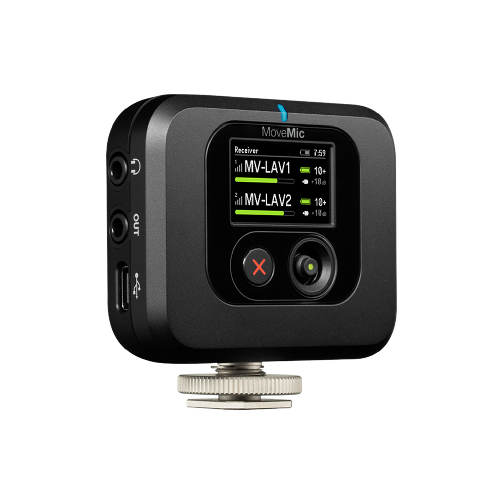 [SHURE] 슈어 MV Two Receiver Kit 2채널 무선 라발리에 무브 마이크 리시버 세트 - 상세 이미지 2