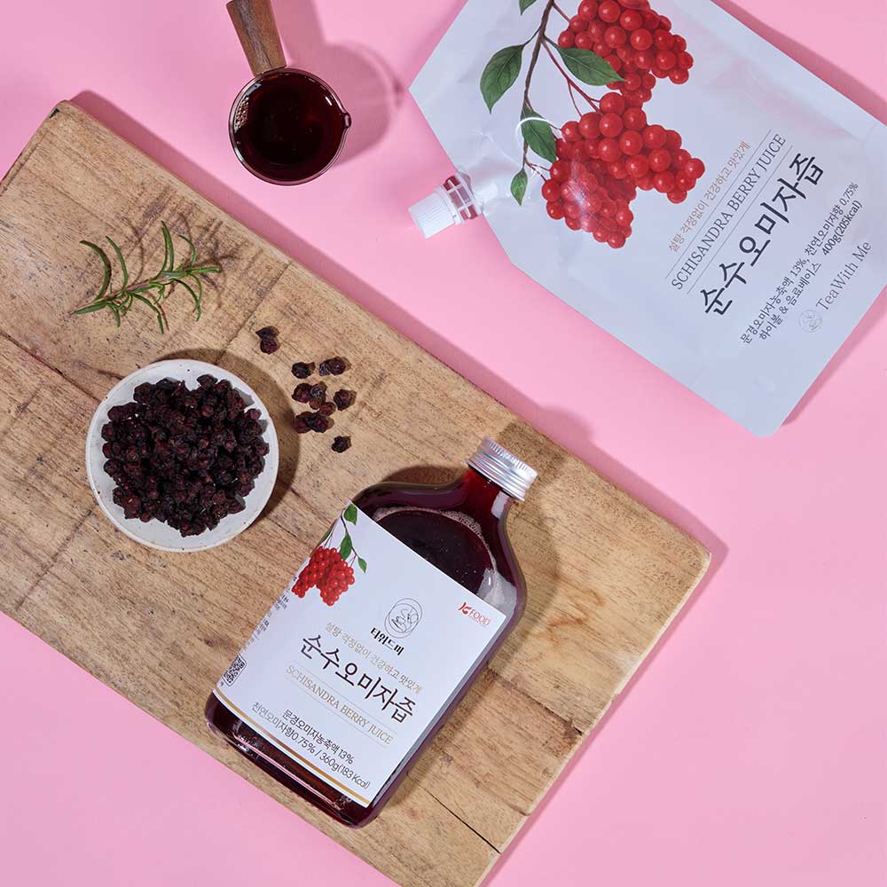 저당 무설탕 순수오미자즙 문경 오미자청 티위드미 400g, 1개 이미지 4