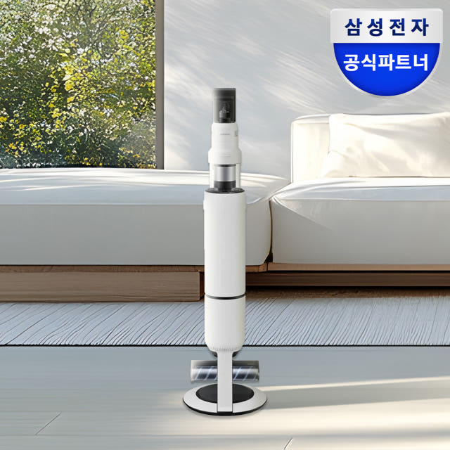 25년 삼성 비스포크 AI 제트 400W 무선청소기 고온세척물걸레