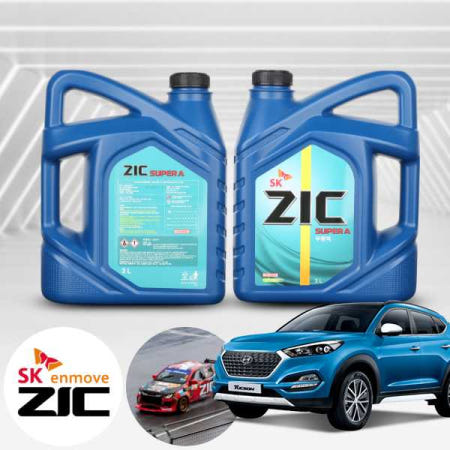 [자체제작]투싼(올뉴)(16~) 2.0d ZIC 지크 SUPER A 부동액 3L 1병 냉각수 자동차 엔진부동액 녹방지 고성능 EG 쿨런트