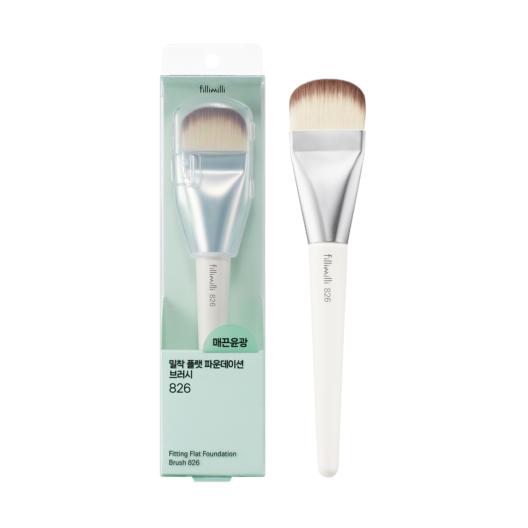 필리밀리 밀착 플랫 파운데이션 브러시 826, 1개 제품 이미지