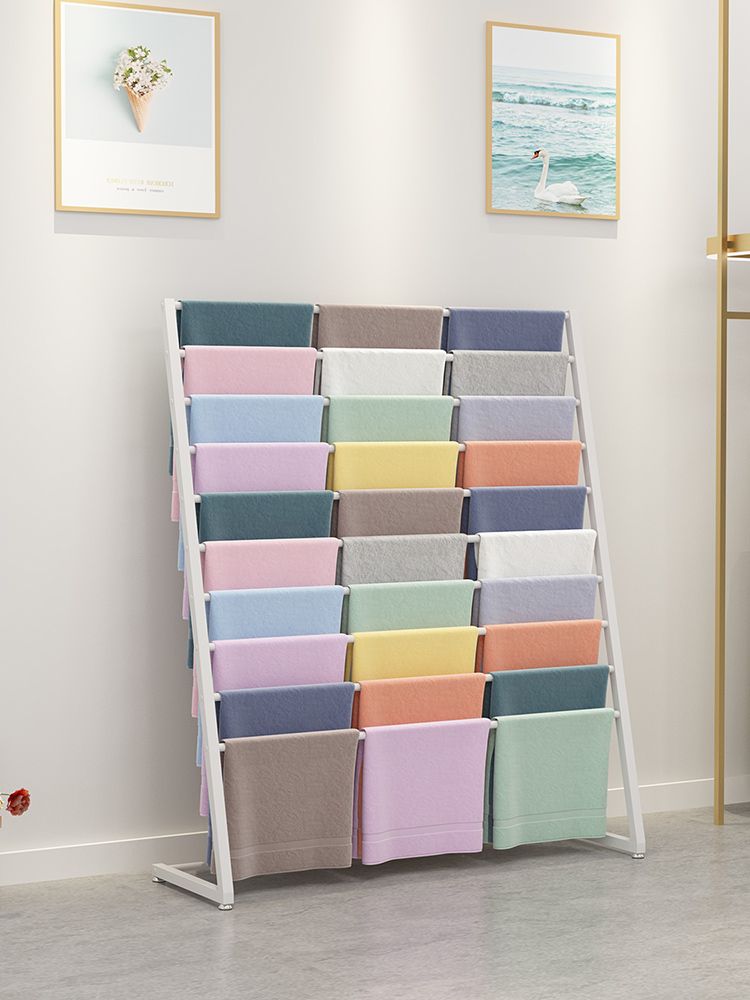 목도리 진열대 전시 다용도 악세사리 높이 매장 액세서리 60x40x145 블랙 공식 표준 - 상세 이미지 5