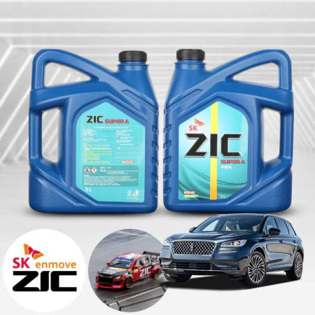 링컨 코세어(20~) 2.0 ZIC 지크 SUPER A 부동액 3L 1병 냉각수 자동차 엔진부동액 녹방지 고성능 EG 쿨런트