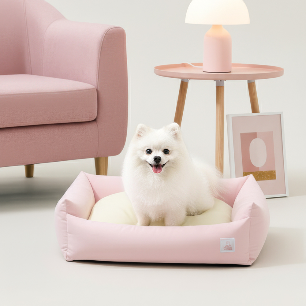 레토 강아지방석 프리미엄 대형 사각 쿠션 올커버 분리형 방석