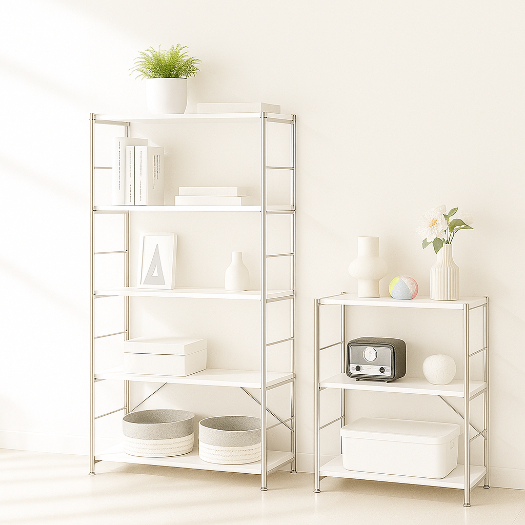 수납선반 스텐 선반 철제 다용도 랙 팬트리 시스템 모듈 선반장 센추리 3단