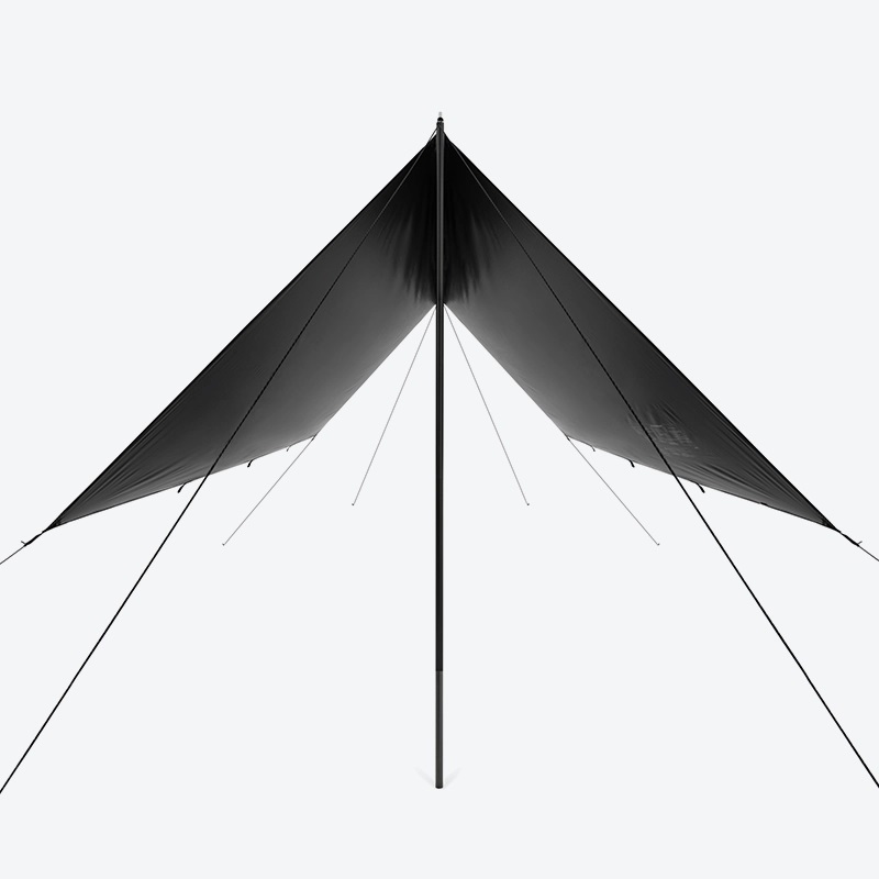 헬리녹스 택티컬 렉타 3.5 경량 사각타프 그늘막 FREE, 블랙 - 상세 이미지 3
