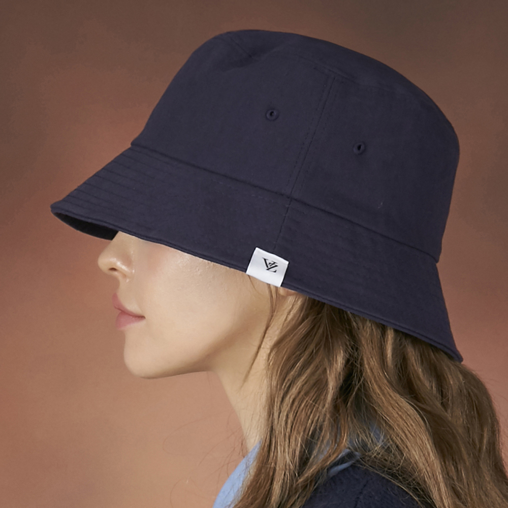 헤링본 라벨 버킷햇 (6 color)