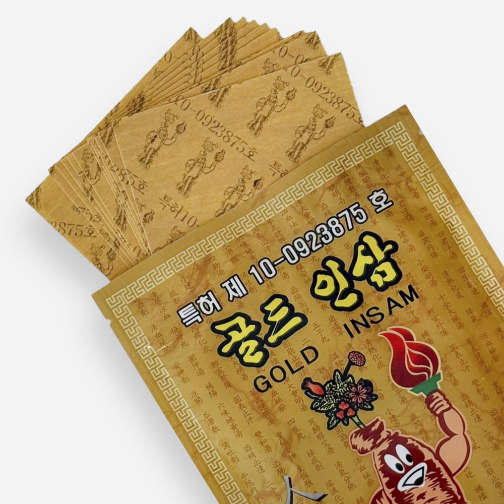인삼 한방 건강패드 25매 붙이는 파스타입 - 상세 이미지 3