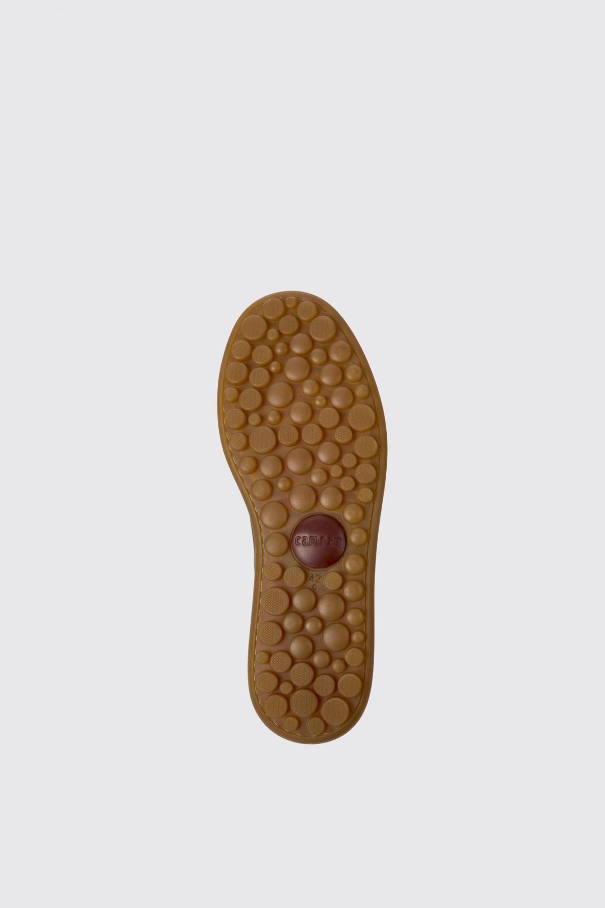 캠퍼 레트로 브라운 레더 스니커즈 Pelotas Ariel K101018-009 BROWN - 상세 이미지 5