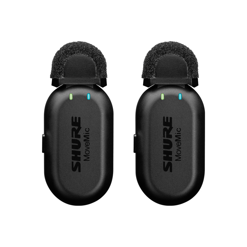 [SHURE] 슈어 MV Two Receiver Kit 2채널 무선 라발리에 무브 마이크 리시버 세트 - 상세 이미지 4