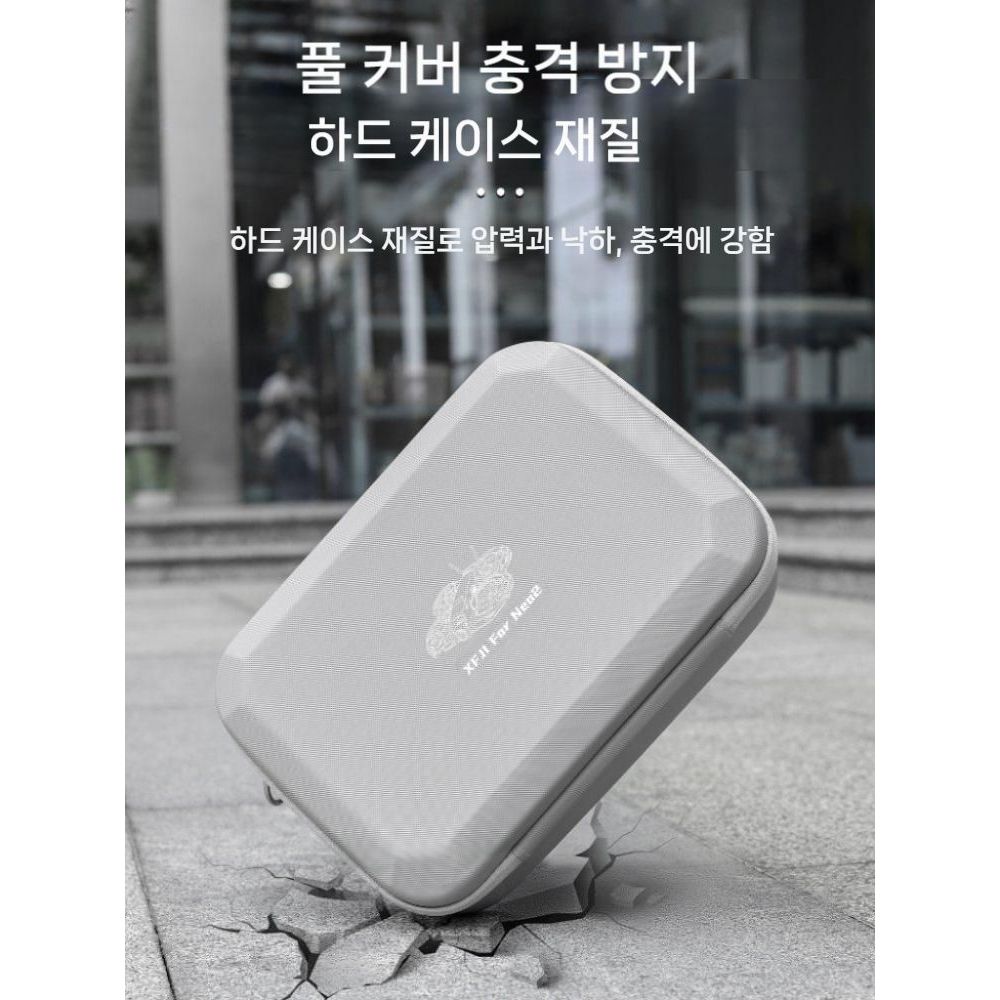 DJI 네오2 보관 가방 휴대용 하드 케이스 크로스백 방수 드론 액세서리 - 상세 이미지 4