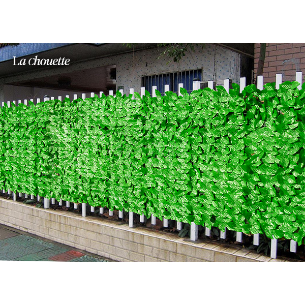 라슈에뜨 테라스 나뭇잎가림막 펜스꾸미기 사생활보호 옥상 발코니 베란다가리개 라이트그린3m